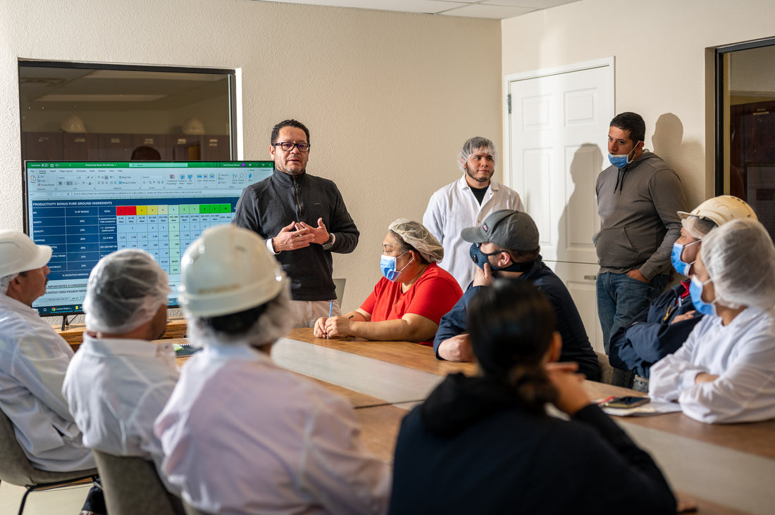Pure Ground employee meeting presentation