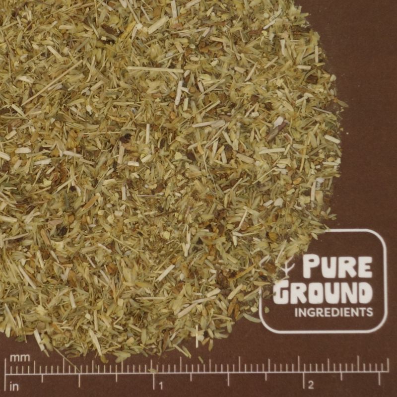 Organic Yarrow Flower and Herb Tea Bag Cut